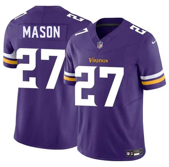 Men & Women & Youth Minnesota Vikings #27 Jordan Mason Purple 2025 F.U.S.E. Vapor Untouchable Limited Stitched Jersey->minnesota vikings->NFL Jersey
